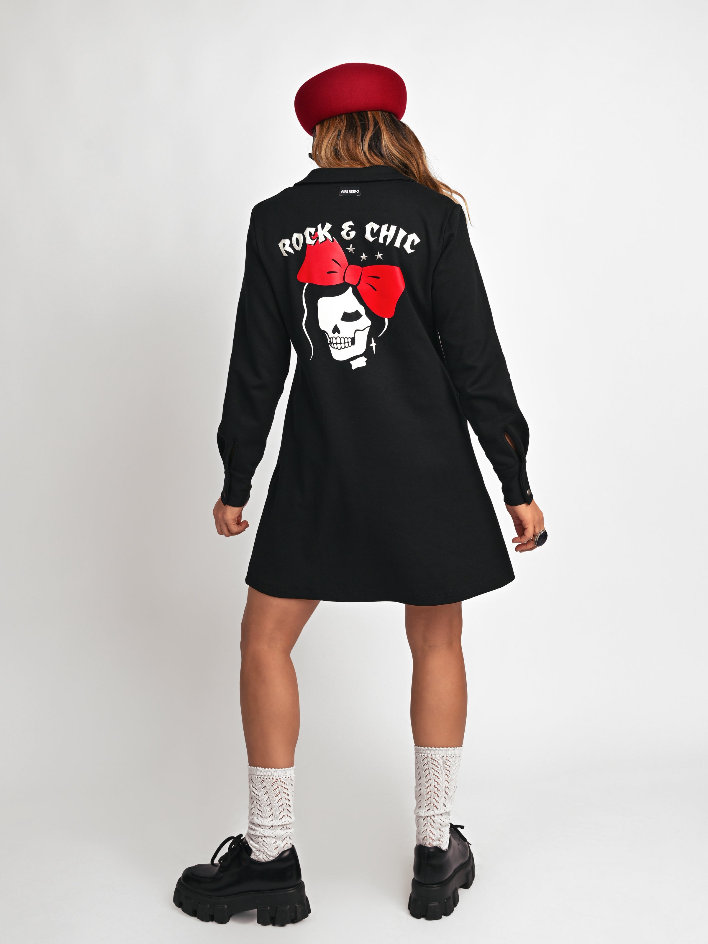 Vestido Rock & Chic Negro