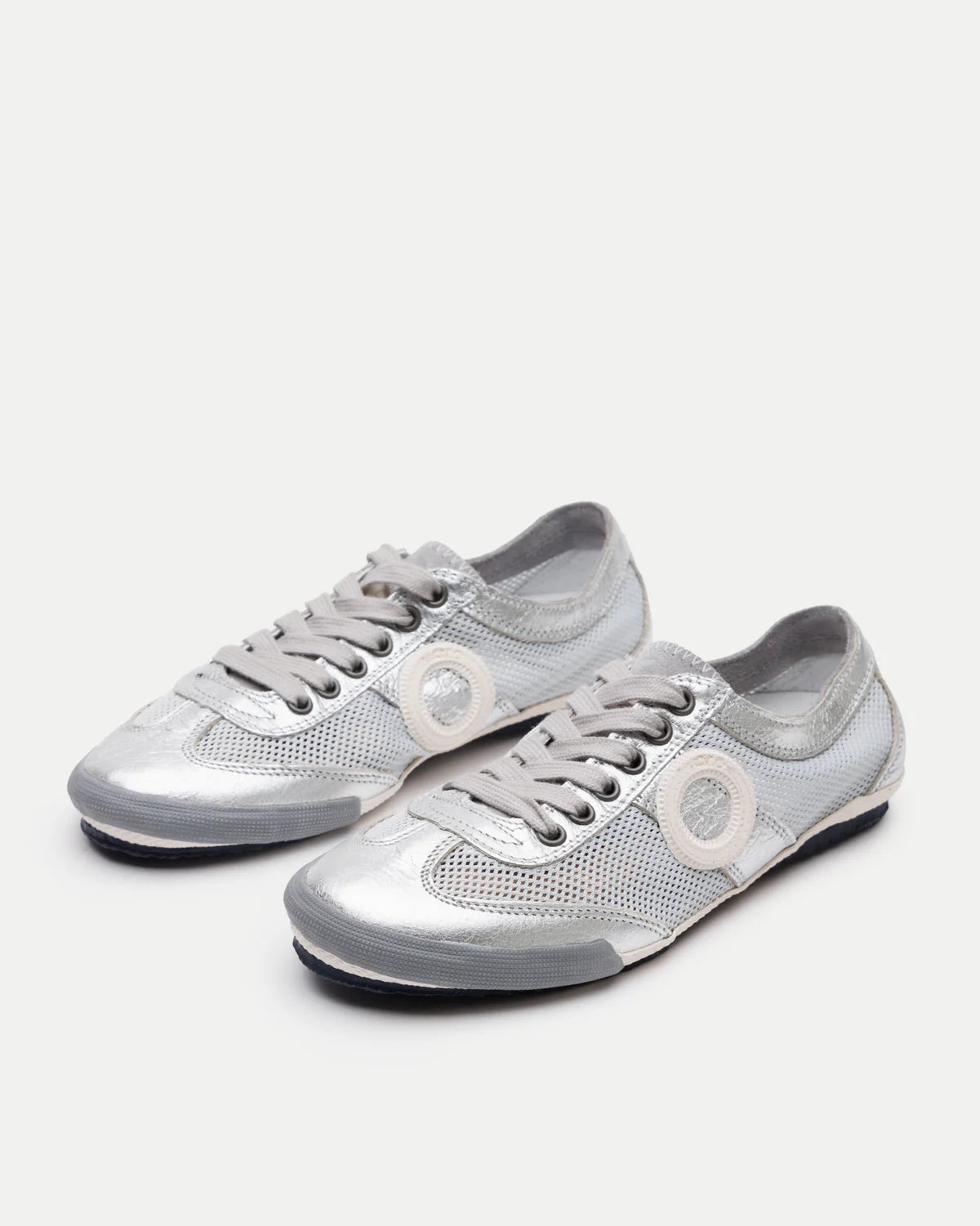 Sneakers ARO Plata Metalizado