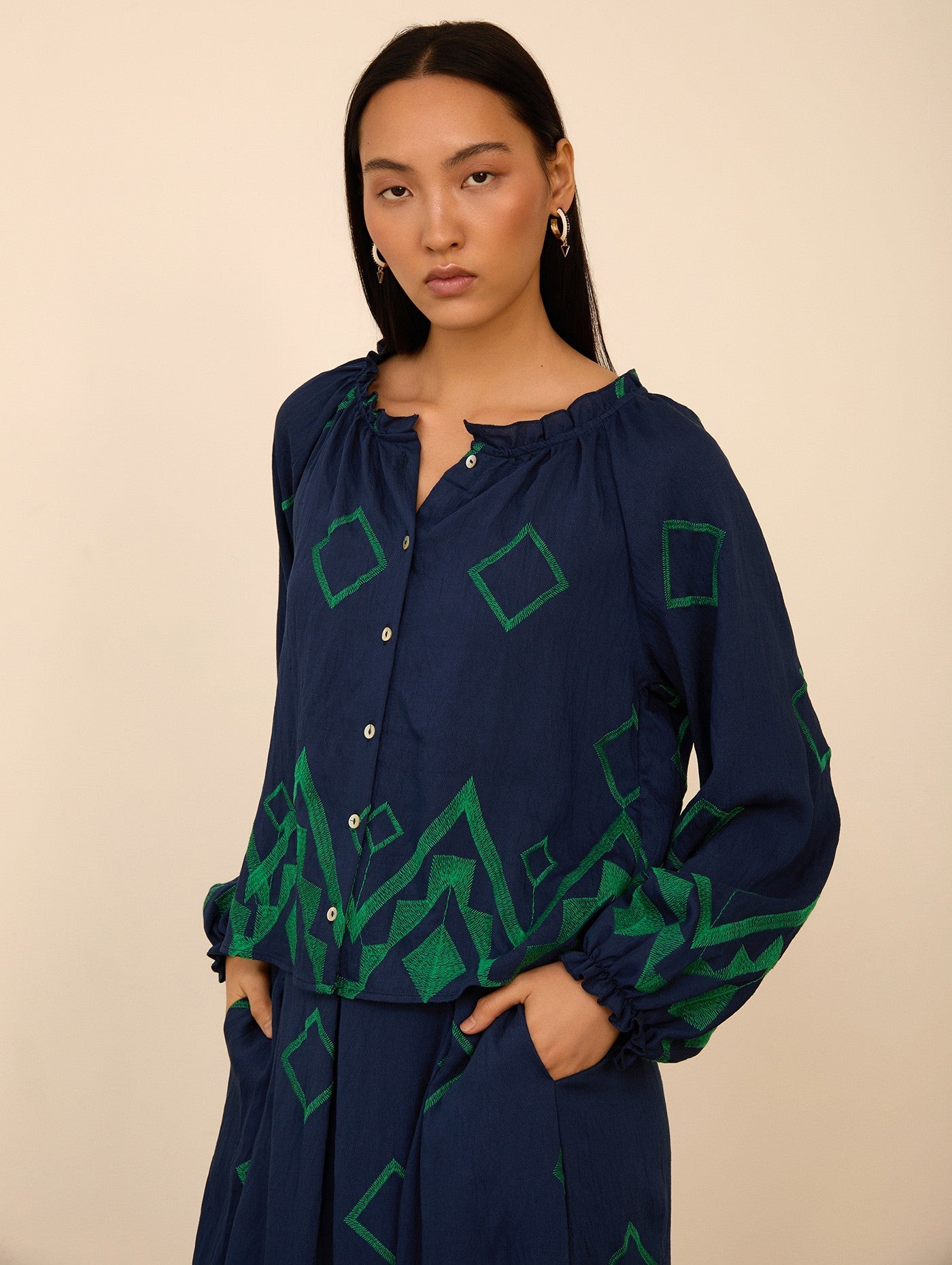 Blusa Bordada