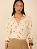 Camisa Estampado Jirafas y Palmeras
