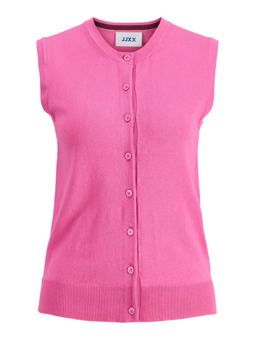 Chaleco Punto Rosa