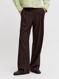 Pantalón Wide Leg Marrón
