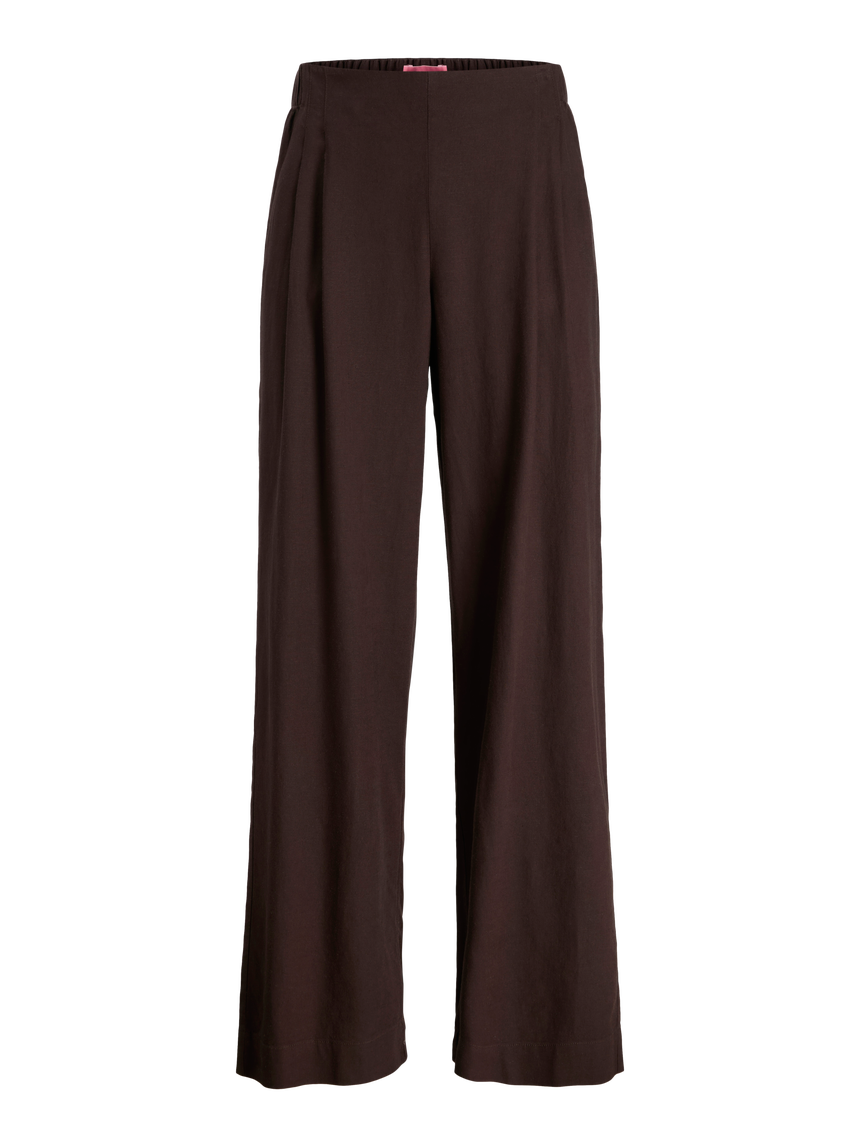Pantalón Wide Leg Marrón