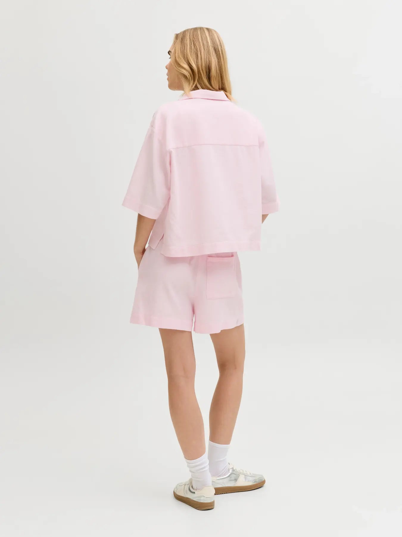 Camisa Piqué Rosa