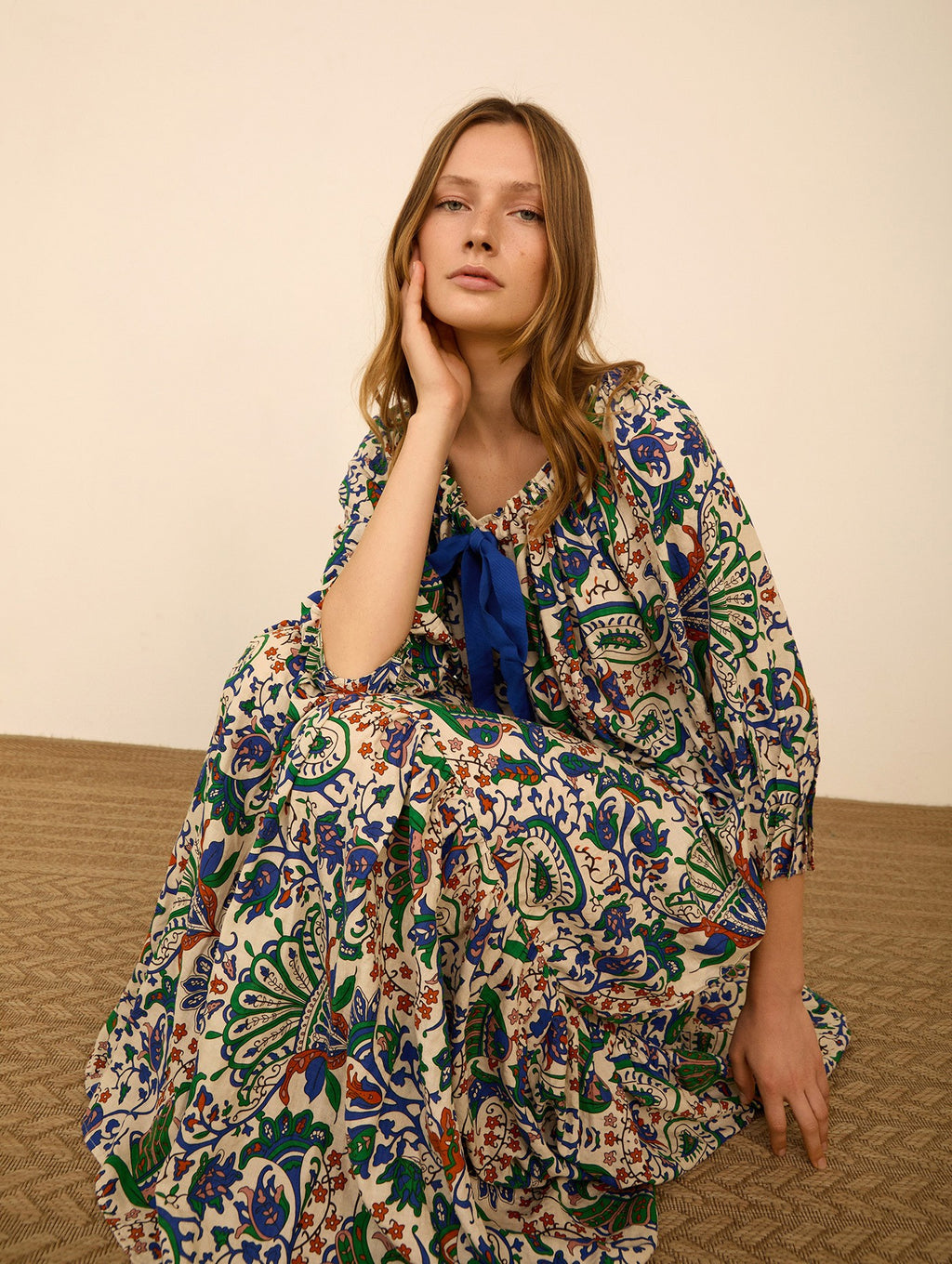 Vestido de Algodón Estampado
