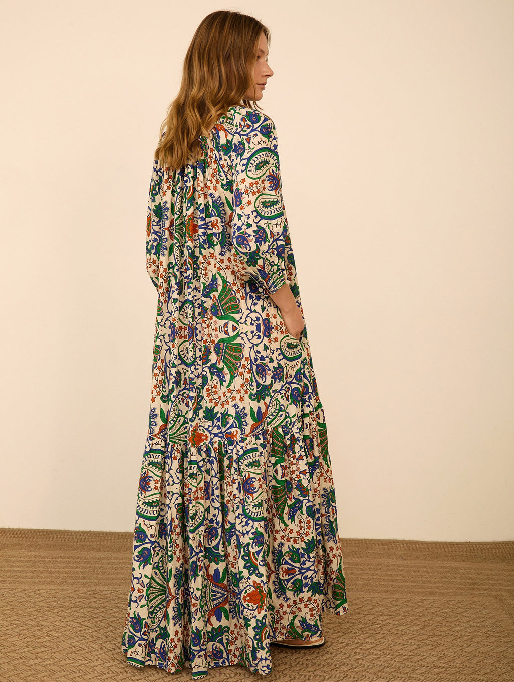 Vestido de Algodón Estampado