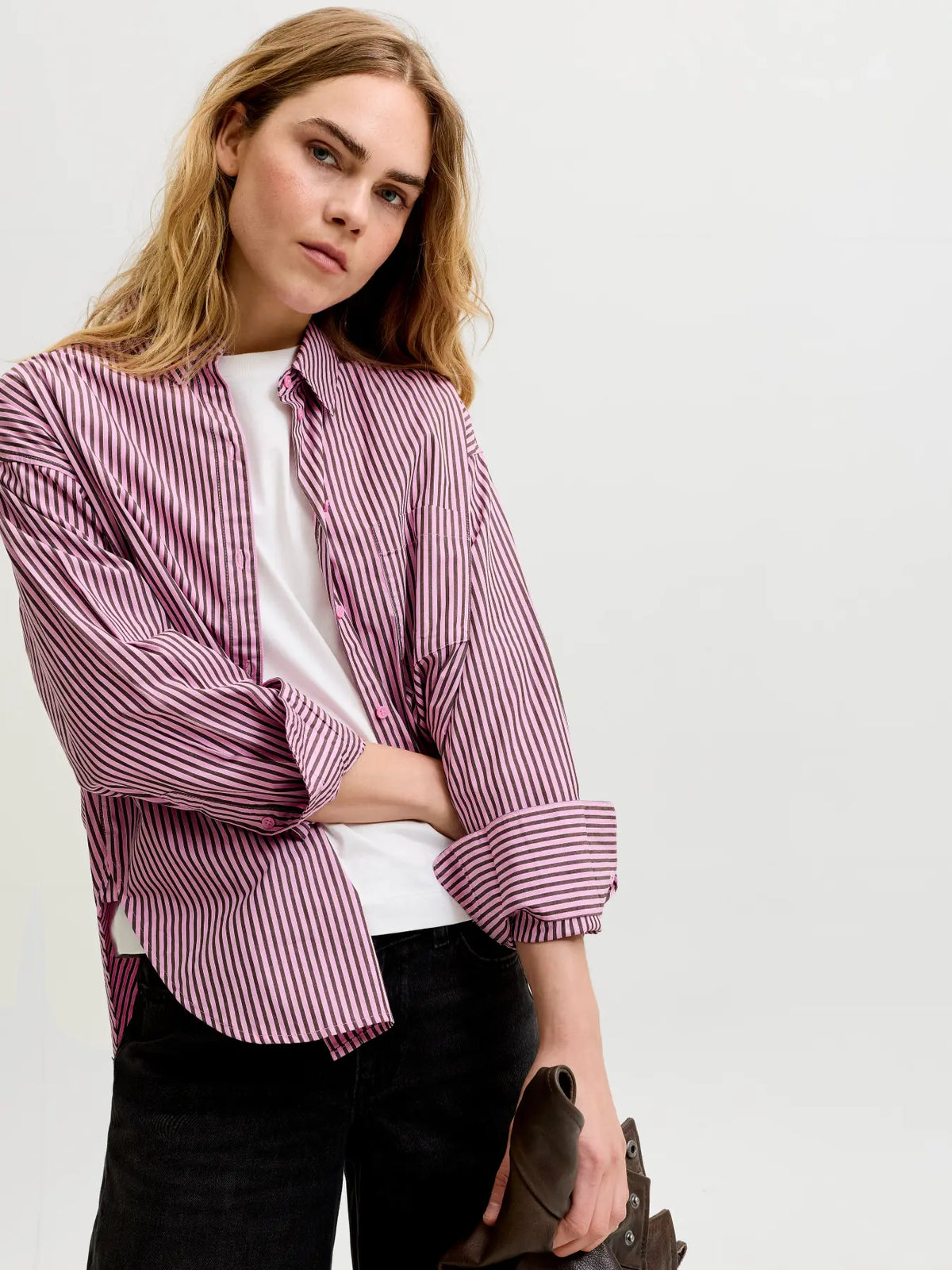 Camisa Oversize rayas