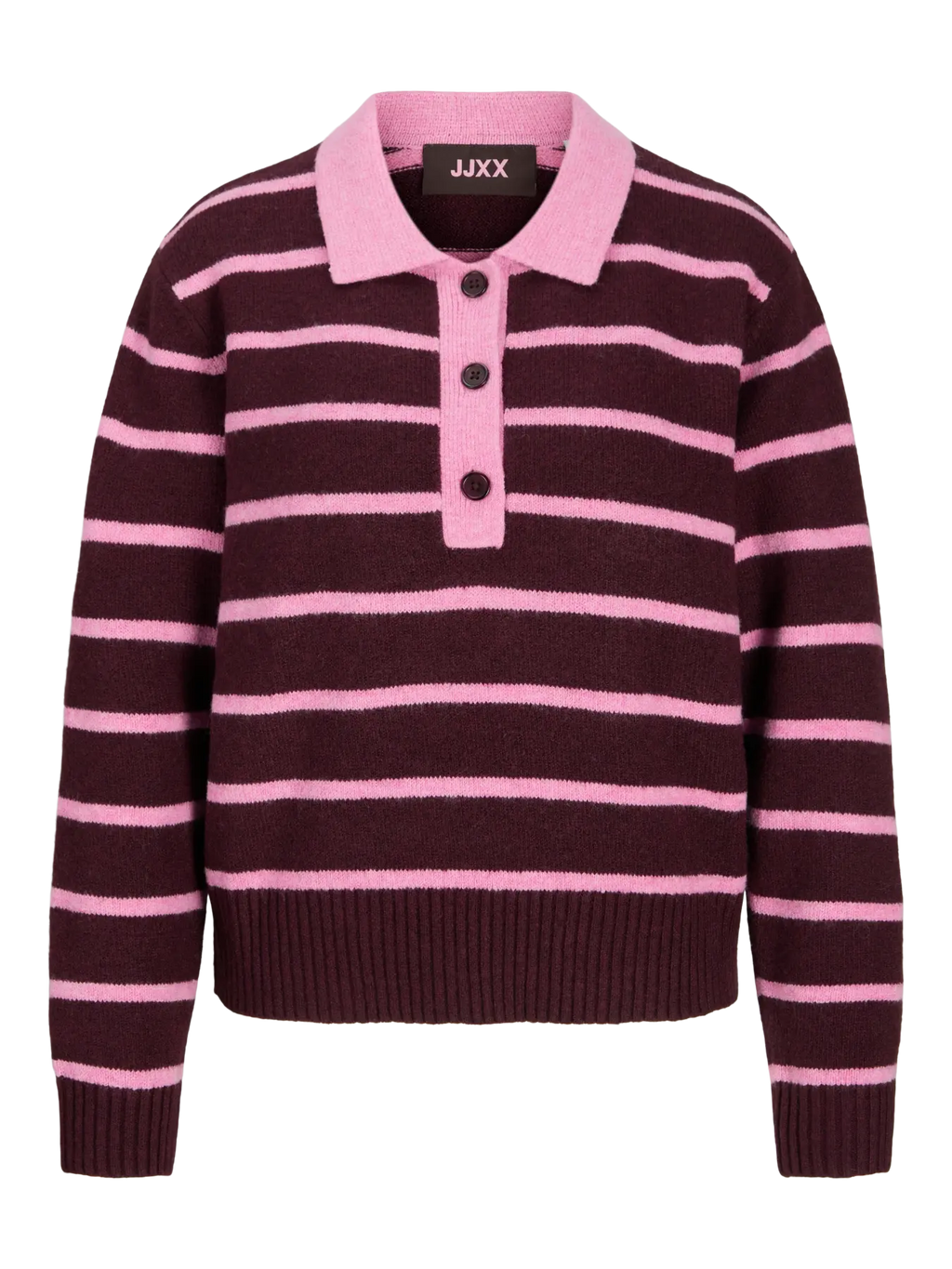 Jersey cuello polo Rayas