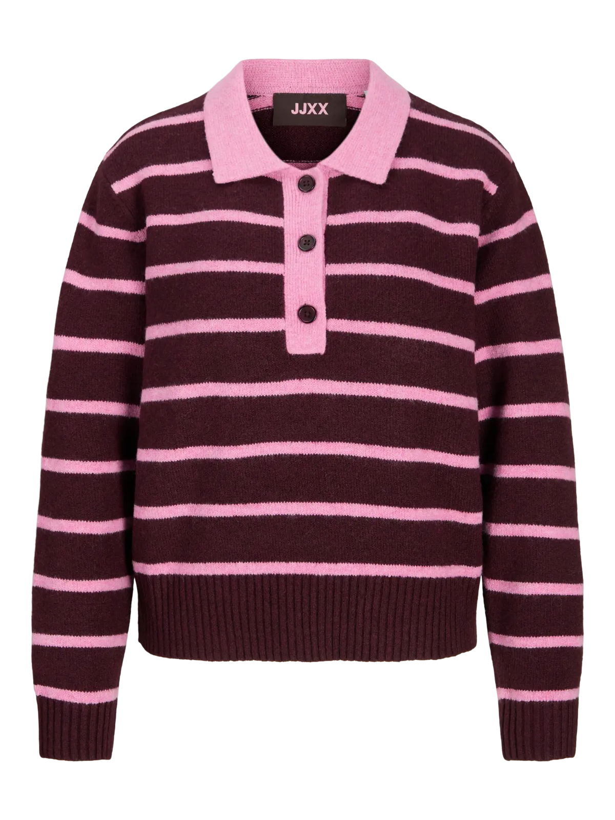 Jersey cuello polo Rayas