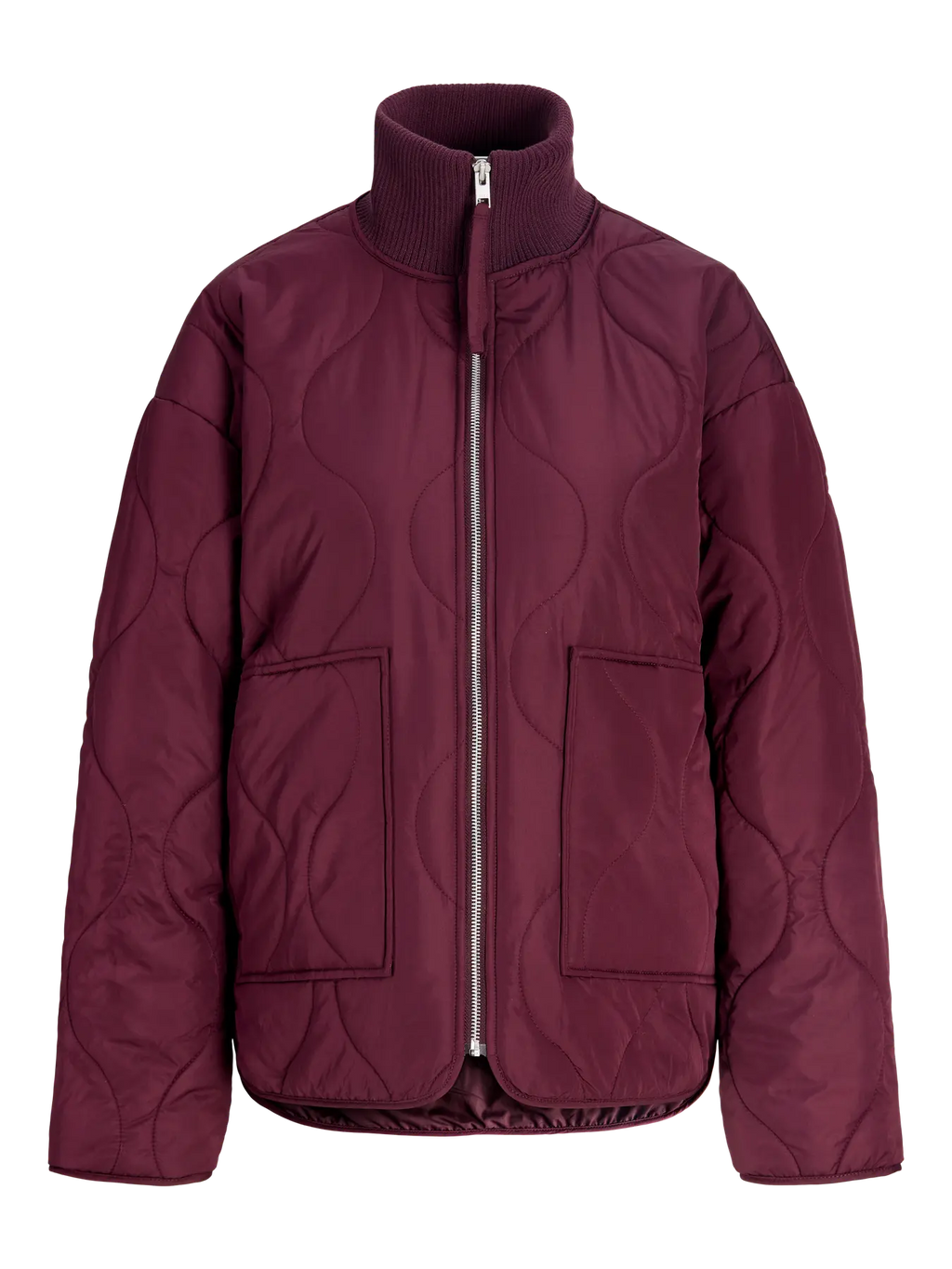 Acolchado Wine cuello bomber