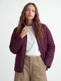 Acolchado Wine cuello bomber